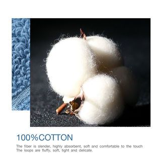 COZY Giftset ผ้าขนหนู cotton100% รุ่น LY310-B ขนาด 37x28x6.2 ซม. สีฟ้า (ผ้าเช็ดตัว70x140 ซม. /ผ้าเช็ดผม 34x74 ซม)