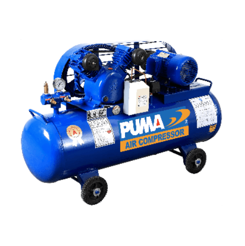 PUMA ปั๊มลมสายพานพร้อมมอเตอร์ 3 HP ขนาด 260 ลิตร รุ่น PP23P-WM