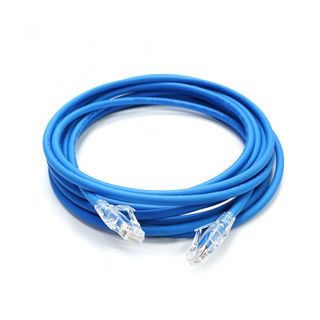 LINKสายแลน สายพ่วง CAT 6  RJ45  5 M.รุ่น US-5105LZ-4  สีฟ้า