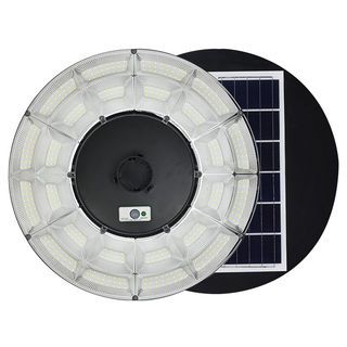 EILON โคมไฟสนาม UFO โซลาร์เซลล์ พร้อมรีโมท 1200W รุ่น ETYD-SHD61-1200W แสงคูลไวท์ (เฉพาะตัวโคม)