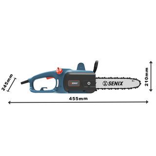 SENIX เลื่อยโซ่ไฟฟ้า 650W รุ่นCSE18-L-EU ขนาด 11.5”