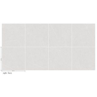 La Arezza กระเบื้องพอร์ซเลน 60x60 ซม. Marbla ออเดซเซ่  ไลท์ เกรย์ P6045 Polished Glazed Tile (4P) Random