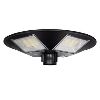 LUMIRA โคมไฟสนาม UFO โซลาร์เซลล์ พร้อมรีโมท 450 W  ปรับได้ 3แสง สีดำ (เฉพาะตัวโคม