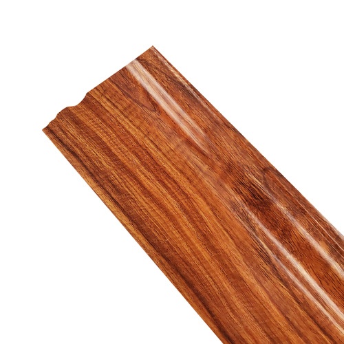 GREAT WOOD ไม้บัวล่าง PVC รุ่น SKG012 90x10×3000มม. สีส้ม