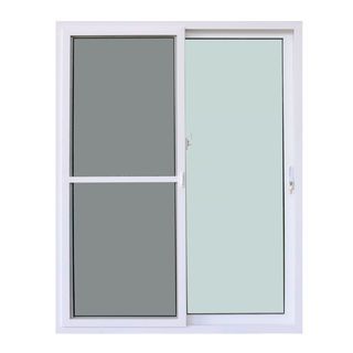 WINDOW ASIA (10MAX) UPVC ประตูบานเลื่อน SS 160X205 ซม. สีขาว พร้อมมุ้ง