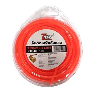 TUF เอ็นตัดหญ้าเส้นกลม รุ่นKTH-09 ขนาด 3 มม ยาว 15 เมตร