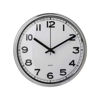 COZY นาฬิกาแขวนผนัง รุ่น CHLOE ขนาด 30×30×4.1ซม. สีเงิน
