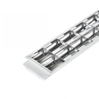 HI-TEK โคมตะแกรงแบบฝังฝ้า สำหรับหลอด LED 2xT8 ขั้ว G13 ขนาด 30X120CM