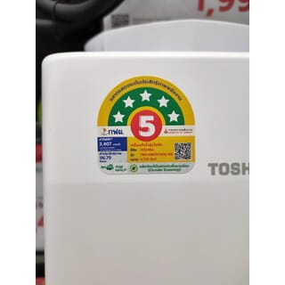 TOSHIBA เครื่องทำน้ำอุ่น 4800 วัตต์ รุ่น TWH-48MFNTH(W)-WB สีขาว