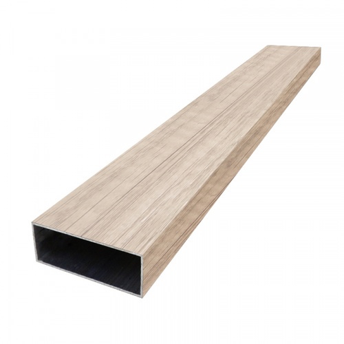 WELLINGTAN อะลูมิเนียมโปรไฟล์ ALU2980-2T06 2”x 298ซม. Ash Sapele