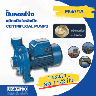 LUCKY PRO ปั้มหอยโข่ง 1Hp 1/2 รุ่น LP-MGA/1