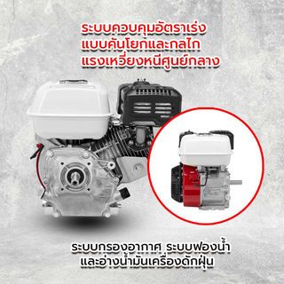 HONDA เครื่องยนต์อเนกประสงค์ 6.5 แรงม้า รุ่น GP200H QHT