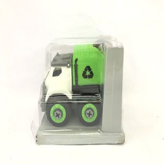 TOYS ของเล่นรถขนขยะเทศบาล DIY #269-9 (9.7x16x14ซม.) สีเขียว