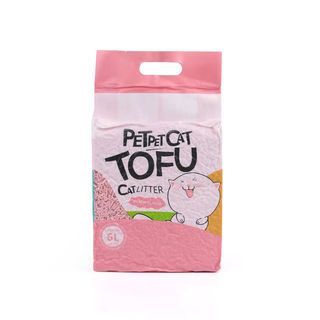 TOFU ทรายแมว ขนาด 6ลิตร รุ่น 1MC03 กลิ่นลูกพีช