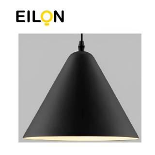 EILON โคมไฟแขวนเพดาน ขั้วE27 รุ่น CDD2023-818 สีดำ