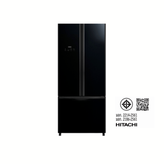 HITACHI ตู้เย็น MULTI DOOR ขนาด 16.4 คิว R-WB470PE GBW สีดำ