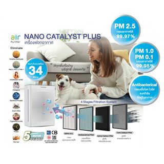 MAZUMA เครื่องฟอกอากาศ NANO CATALYST PLUS