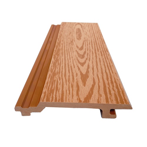 GREAT WOOD ไม้ผนัง WPC รุ่น WP02 ขนาด 12x300x2 ซม.สีไม้สัก