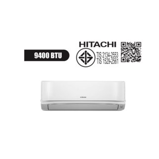 HITACHI เครื่องปรับอากาศ Inverter ขนาด 9400 BTU RAKDH10PCAST สีขาว