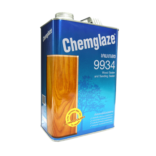 Chemglaze เคมเกลซโพลียูรีเทนรองพื้นไม้ 9934 1 กป. สีใส