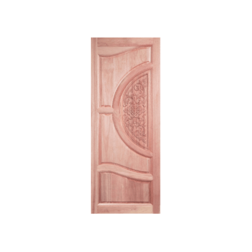 ประตูไม้สยาแดง GC-07 80x180 cm.