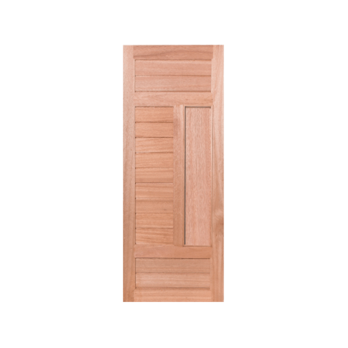 ประตูไม้สยาแดง GS-62 80x200 cm.