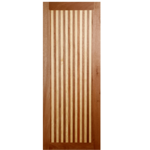 ประตูไม้สยาแดง GS-21 70x150 cm.