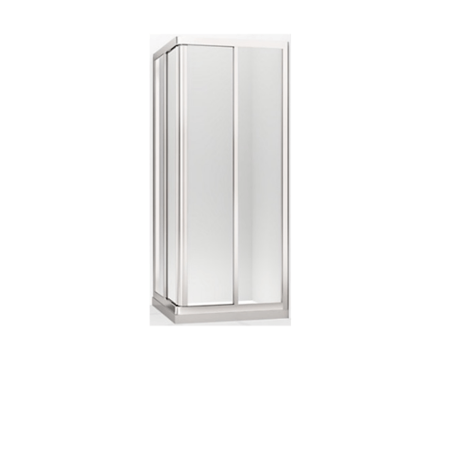Kohler ตู้อาบน้ำแบบบานเลื่อนเข้ามุมโค้ง กระจกเคลือบ รุ่น  โอดิออน K-98642X-C-0 ขนาด 100X100X190 ซม.