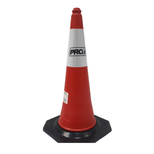 PRO-TX กรวยจราจร PVC รุ่น DTRC821 สีส้ม ขนาด 75 ซม.