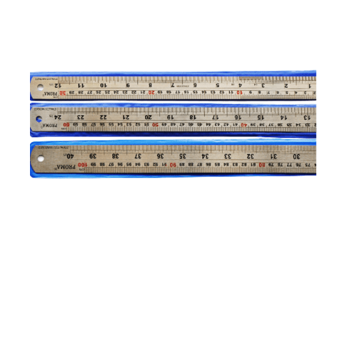 PROMA ไม้บรรทัด สแตนเลส 40นิ้ว