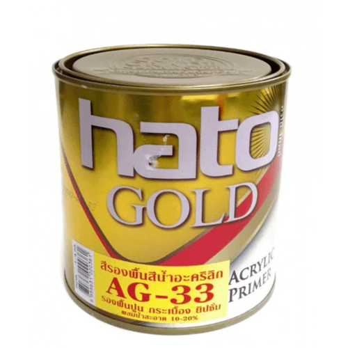 Hato สีรองพื้นสีทองคำ(เหลือง) AG-33 1/4กล.