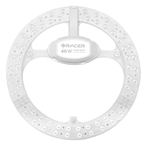 RACER ชุดหลอดไฟแอลอีดีแม็กเนท 48 วัตต์ รุ่นอัลตร้าไวด์ แสงขาว