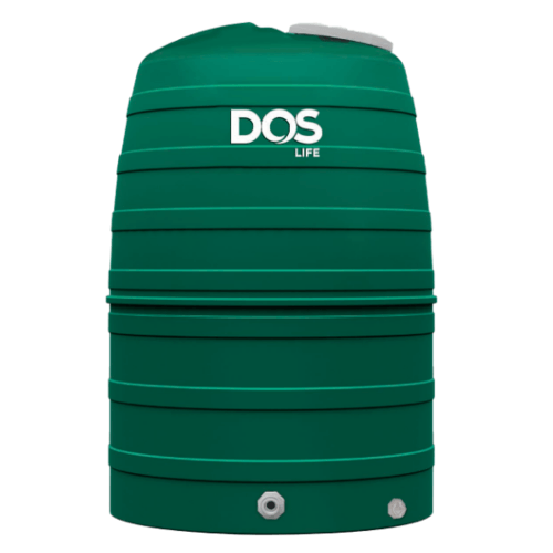 DOS ถังเก็บน้ำบนดินสีเรียบ ขนาด 1000L รุ่น Greennery สี Leaf Green