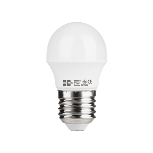 HI-TEK หลอด LED มวยไทย Series ขั้วเกลียว E27 3W รุ่น HLLM27003W แสงนวล