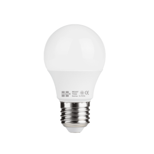 HI-TEK หลอด LED มวยไทย Series ขั้วเกลียว E27 5W รุ่น HLLM27005D แสงขาว