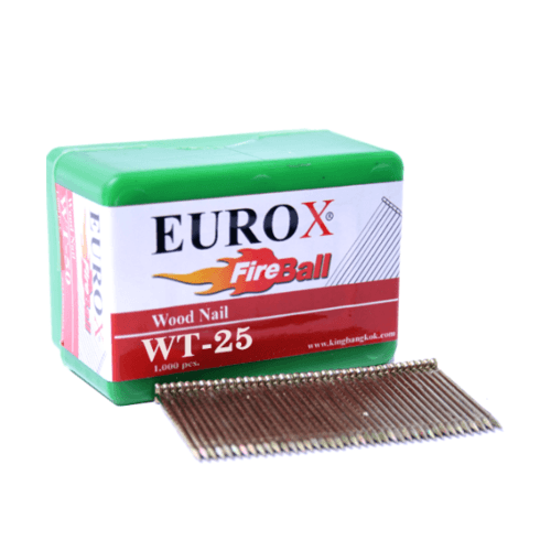 EUROX ตะปูมีหัวใช้ยิงไม้ WT-25