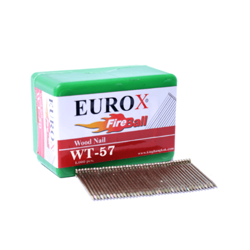 EUROX ตะปูมีหัวใช้ยิงไม้ WT-57