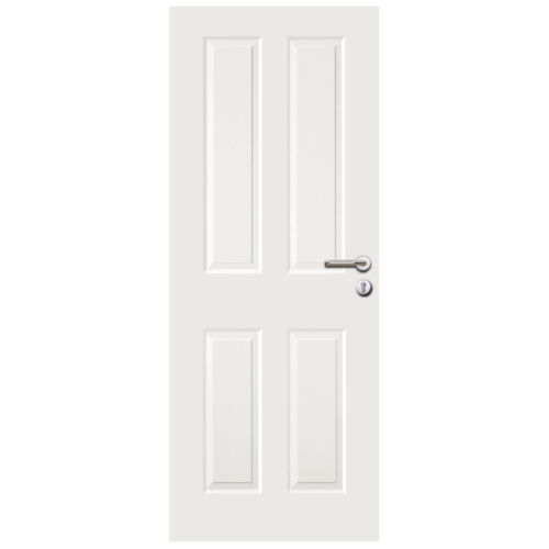 ประตูลูกฟัก-กัลปพฤกษ์ 70x180#401 COMO รองพื้นสีขาว