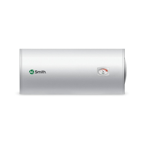 A.O.SMITH เครื่องทำน้ำร้อนถังเก็บ ขนาด 50 ลิตร รูปทรงแนวนอน รุ่น ELJH-50 สีเทา