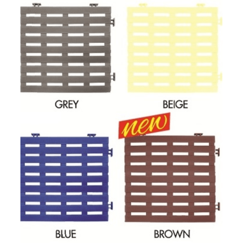 WSP แผ่นกันลื่นPVCลายเส้น (4ชิ้น/แพ๊ค) รุ่น BM-64