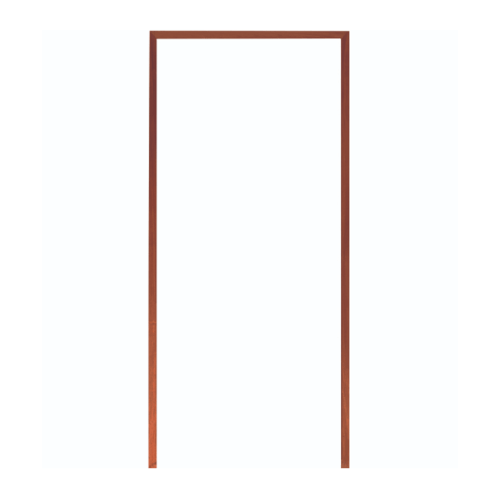 WINDOORS วงกบประตูไม้ ไม้แดง COM.1 80x200ซม.