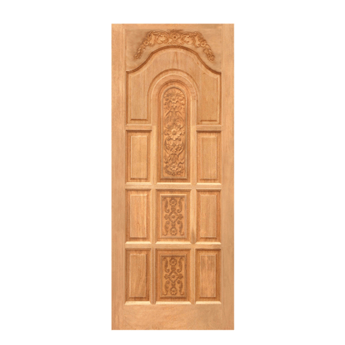 WINDOOR ประตูสลักลาย ไม้สนNz ขนาด 80x180 cm. LA01 