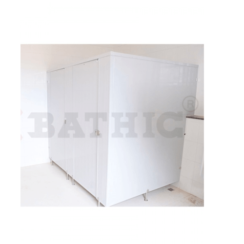 BATHIC ผนังห้องน้ำ PVC บานพาร์ติชั่น 20x190ซม. สีครีม