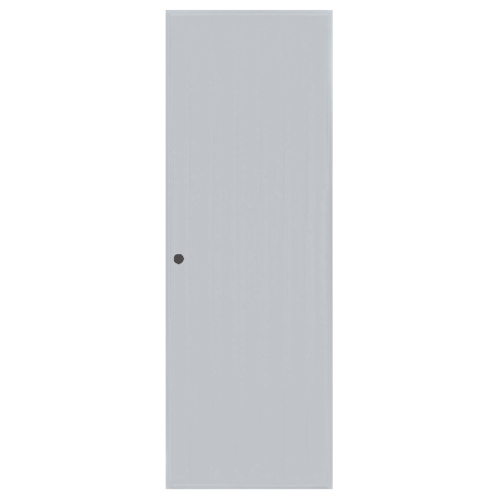 BATHIC ประตู PVC ขนาด 70x200 ซม. เจาะ  BC1 สีเทา