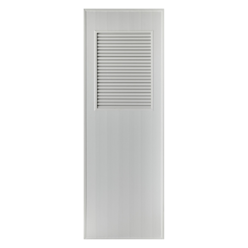ประตู PVC BS3 80cm.x200cm. เทา (มจ.) BATHIC