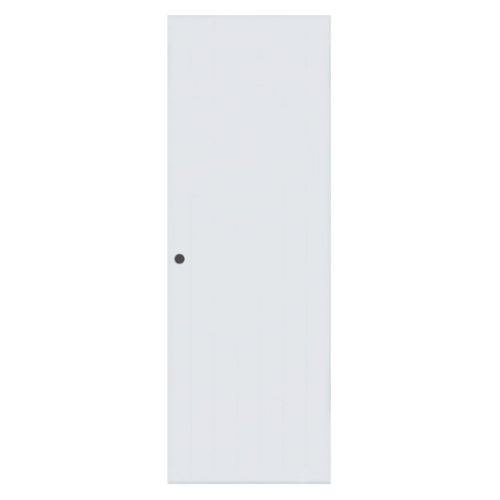 ประตูพีวีซี รุ่น BC1 ขนาด 90x200 ซม. สีขาว (เจาะ) BATHIC