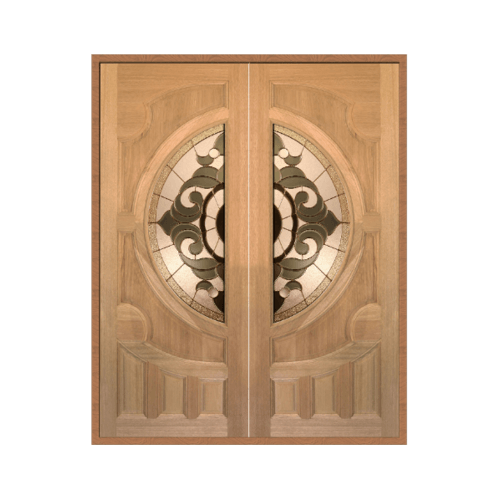 Masterdoors ประตูกระจกไม้จาปาร์การ์  ขนาด70x200cm VANDA-01 