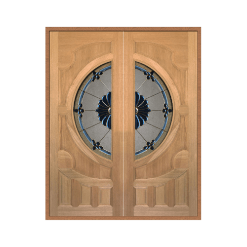 ประตูไม้จาปาร์การ์ VANDA-06 (90x200)