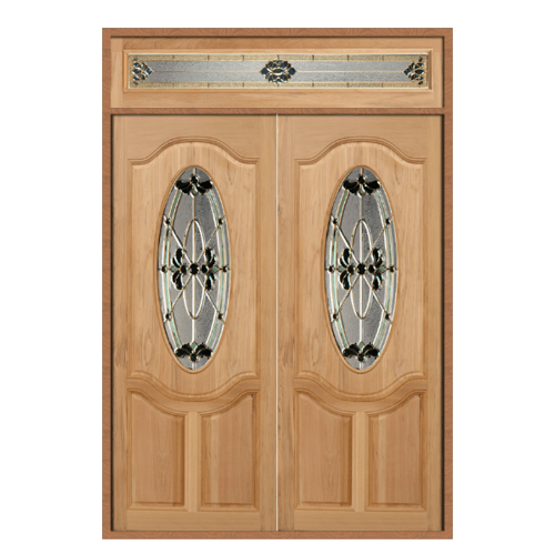 ประตูไม้สนนาตาเซีย ORCHID-08 80x200