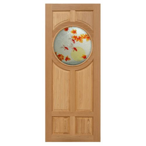 ประตูกระจกไม้นาตาเซีย Master-C01 100x200 cm.